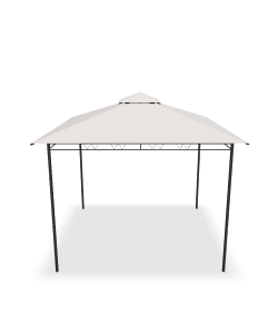 Stylish Outdoor Canopy Gazebo 3D Model - Exterior 3D Model