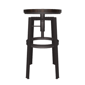 PISO Bar Stool 3D Model - Furniture 3D Model