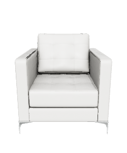 Sleek Modern Armchair 3D Model - 3D Model