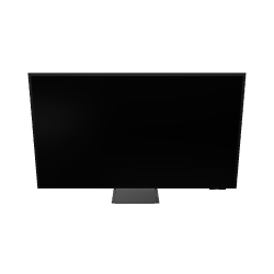 Sleek Modern Flat Screen Television 3D Model - Interior 3D Model