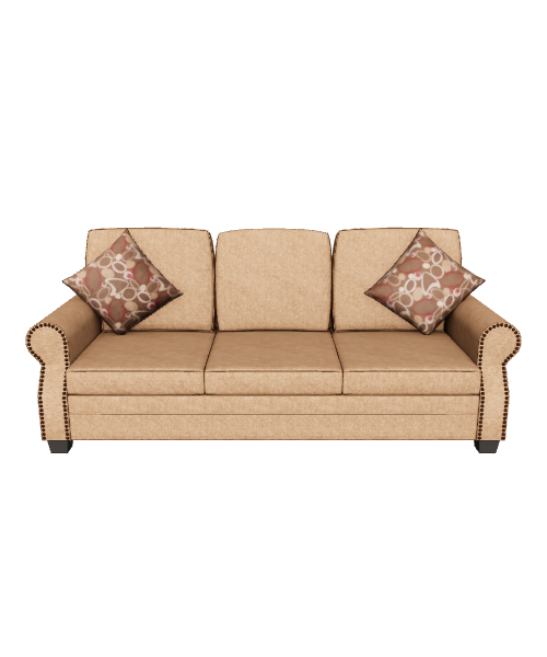 Florida Sofa 3C Cafe Claro Model - Furniture 3D Model