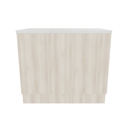 Stylish Modern Reception Desk 3D - 3D Model