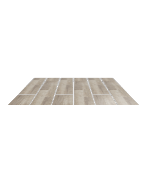 Stylish Contemporary Wood-Look Tile Flooring 3D Model - 3D Model