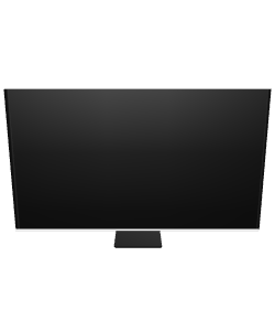 Sleek Modern Flat Screen Television 3D Model - 3D Model