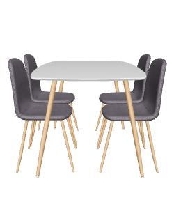 Modern Dining Table 3D Model - Furniture 3D Model