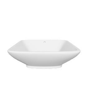 Minimalist White Basin 3D Model - 3D Model