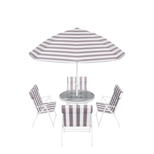Country Dining Set 3D Model - 3D Model