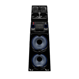High-Quality DJ Sound System 3D - 3D Model