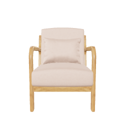 Stylish Modern Accent Chair 3D - 3D Model