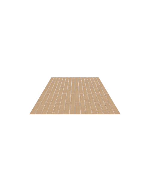 Stylish Wooden Floor 3D Model for Interior Design - 3D Model