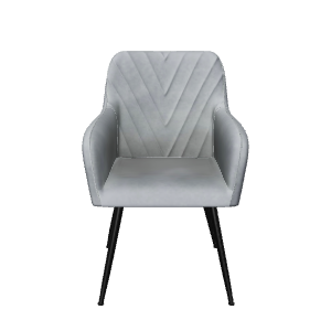 Modern Gray Occasional Chair 3D - 3D Model