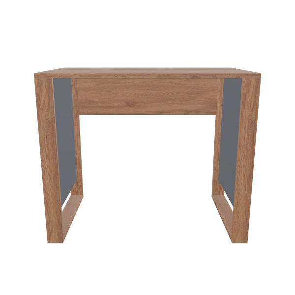Stylish Modern Wooden Writing Desk 3D Model - 3D Model
