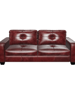 Luxury Modern Leather Sofa 3D Model - 3D Model
