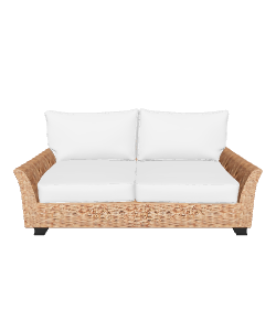 Stylish Outdoor Rattan Sofa 3D Model - 3D Model