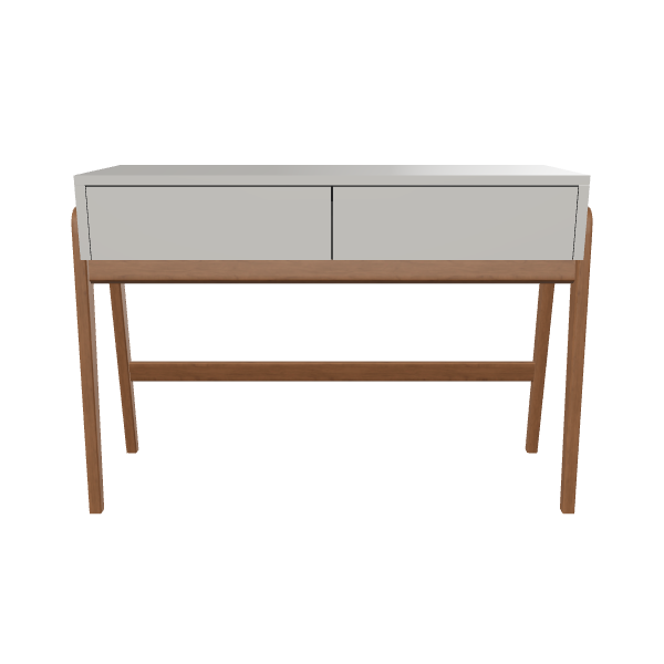 Minimalist Wooden Console Table - 3D Model
