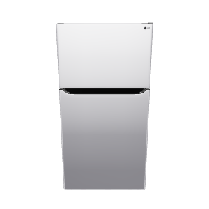 Sleek Refrigerator 3D Model - 3D Model