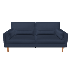 Sofa Indivi Azul 3D Model - 3D Model