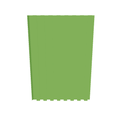 Stylized Green Plastic Cup 3D Model - 3D Model