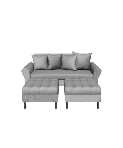 Sofa Lua Modern 3D Model - 3D Model