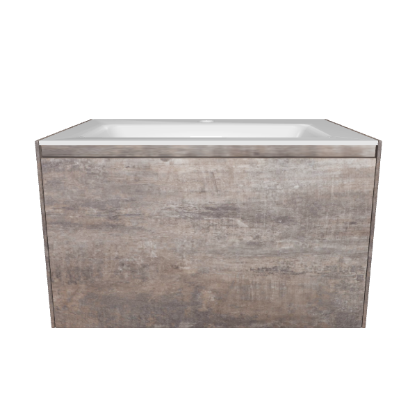 Stylish Modern Bathroom Vanity - 3D Model