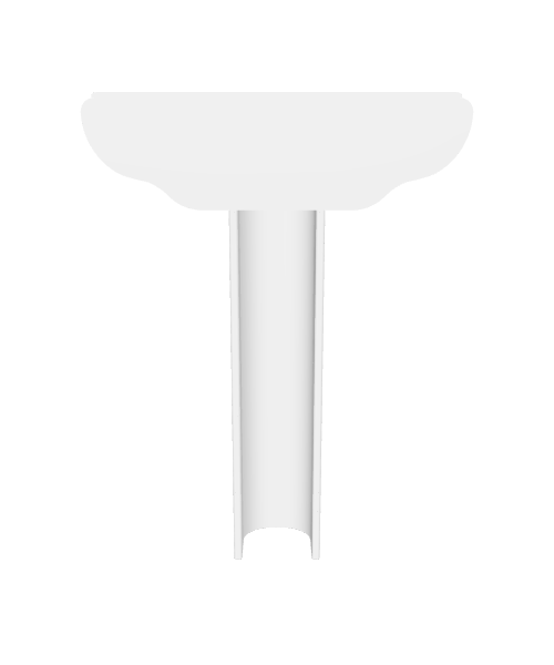 Stylish Minimalist Bathroom Sink 3D Model - 3D Model