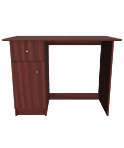 Modern Wooden Office Desk 3D 3D Model