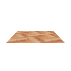 Stylish Textured Floor Tiles 3D - Exterior 3D Model