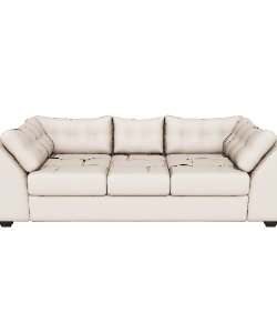 Elegant Modern Fabric Sofa 3D Model - 3D Model