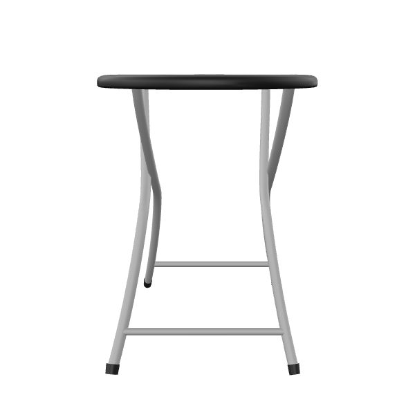 Minimalist Metal Bar Stool 3D - 3D Model