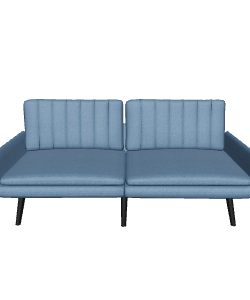 Stylish Modern Two-Seater Sofa 3D Model - 3D Model