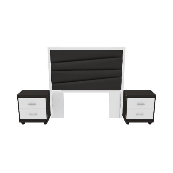 Contemporary Bedroom Furniture Set 3D Model - 3D Model