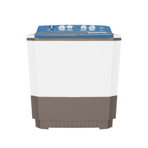 LG Twin Tub Washing Machine 3D - 3D Model
