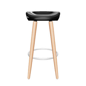 Bar Stool 3D Model - 3D Model