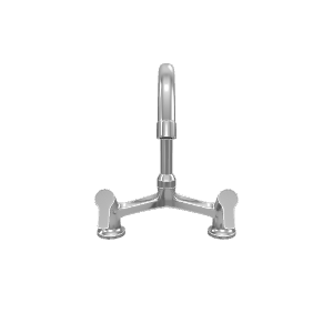 Stylish Contemporary Kitchen Faucet 3D Model - 3D Model