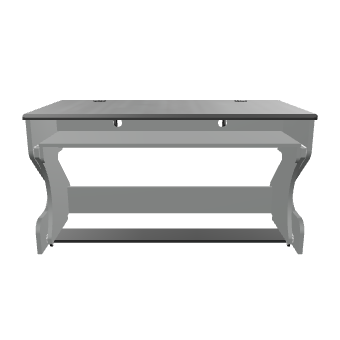 Stylish Modern Office Desk 3D Model - 3D Model