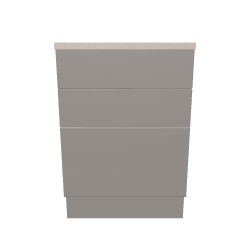 Stylish Modern Storage Cabinet 3D - 3D Model