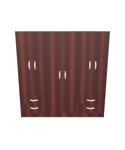 Elegant Wooden Cabinet 3D Model - 3D Model