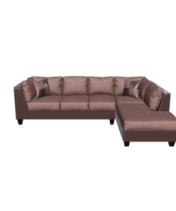 Stylish Contemporary L-Shaped Sofa 3D Model - 3D Model