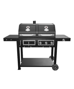 Stylish Dual Chamber BBQ Grill 3D Model - Household 3D Model