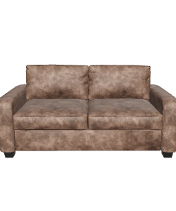 Stylish Modern Fabric Sofa 3D Model - 3D Model