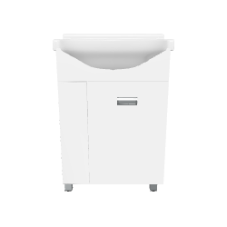 Sleek Modern Kitchen Sink Unit 3D Model - 3D Model