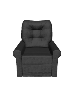 Bergere Clio Negro Armchair 3D - 3D Model
