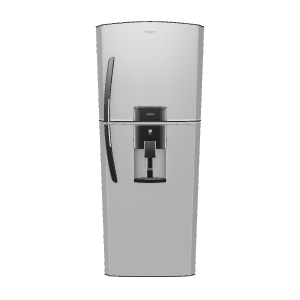 Contemporary Refrigerator 3D Model - 3D Model