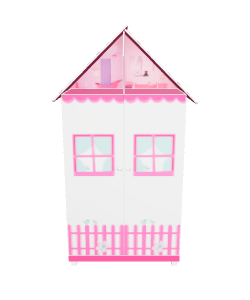 Stylized Dollhouse Cabinet Model - 3D Model