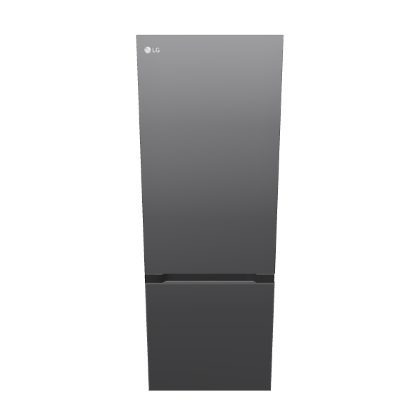 Sleek Modern Refrigerator 3D Model - 3D Model