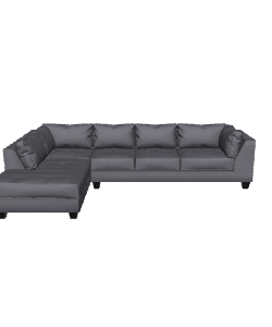 Stylish Modern Sectional Sofa 3D Model - Furniture 3D Model
