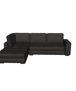 Contemporary L-Shaped Sofa Model 3D - 3D Model