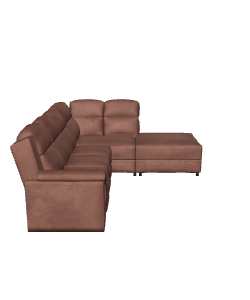 Stylish Modern Beige Sofa Set 3D Model - Furniture 3D Model