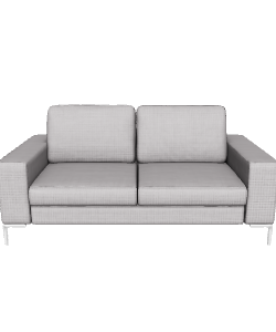Sofa Antalya 2CPO Tela Perla 3D - Furniture 3D Model