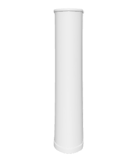 Minimalist White Cylinder Model 3D - Prop 3D Model